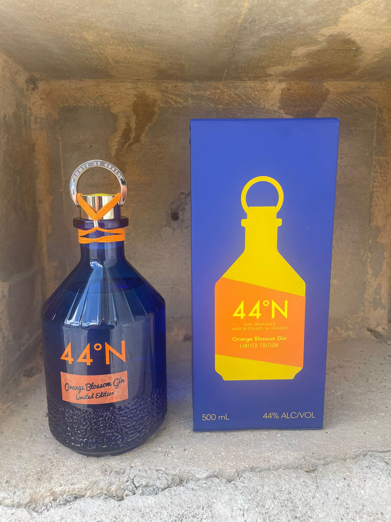 44°N Gin Orange Blossom Limited Edition (396 Flaschen)  - 0,5 Liter - 44% VOL