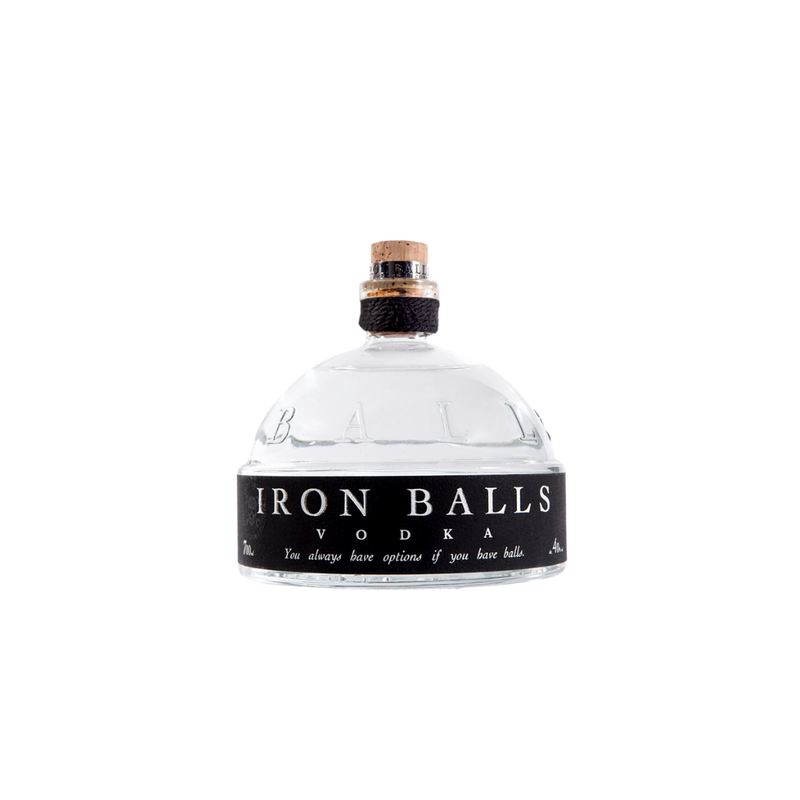 IRON BALLS Vodka - 0,7 Liter - 40% VOL